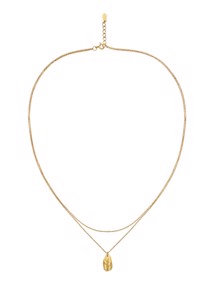 Marion necklace Gold Maanesten 